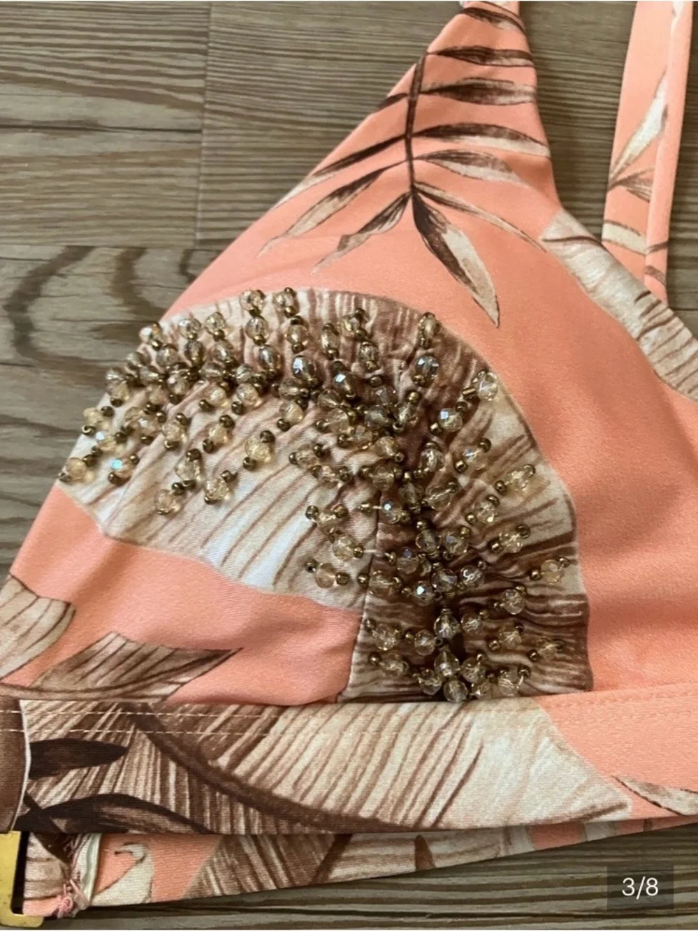 RENATA MALE Made in Italy 2 pc.Print Bikini Swim Suit. IT/44 US/SM. NWT